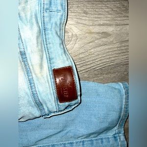 Hollister high rise super skinny light wash